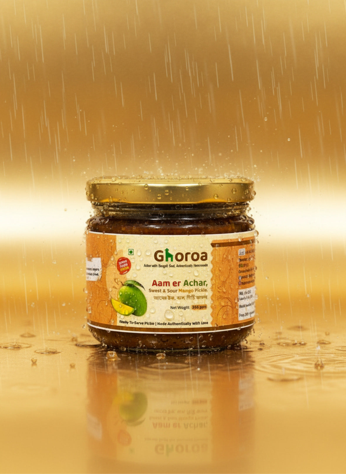 Aam er Achar by Ghoroa | Bengali Achar| Bengali Style Mango Achar|Homemade and Suncooked