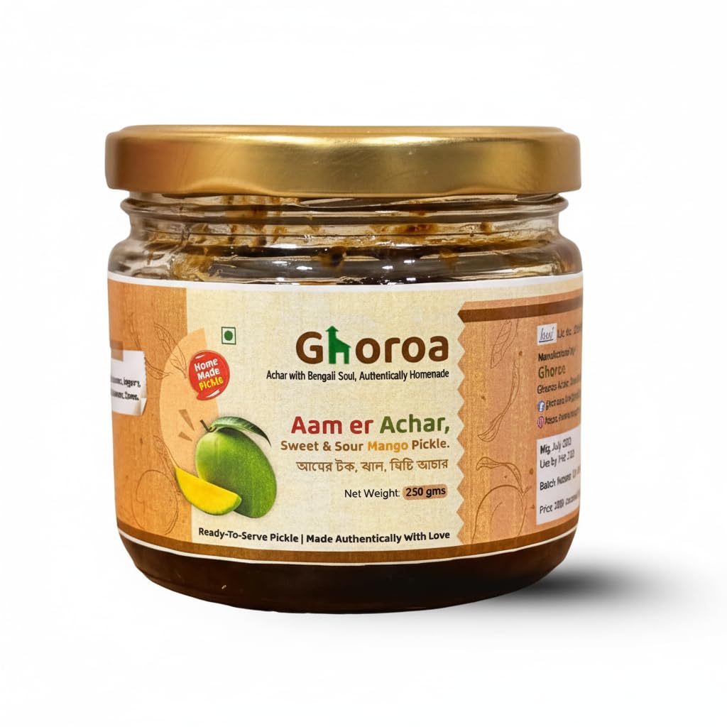 Ghoroa Aam er Achar – Sweet & Sour Mango Pickle 250g